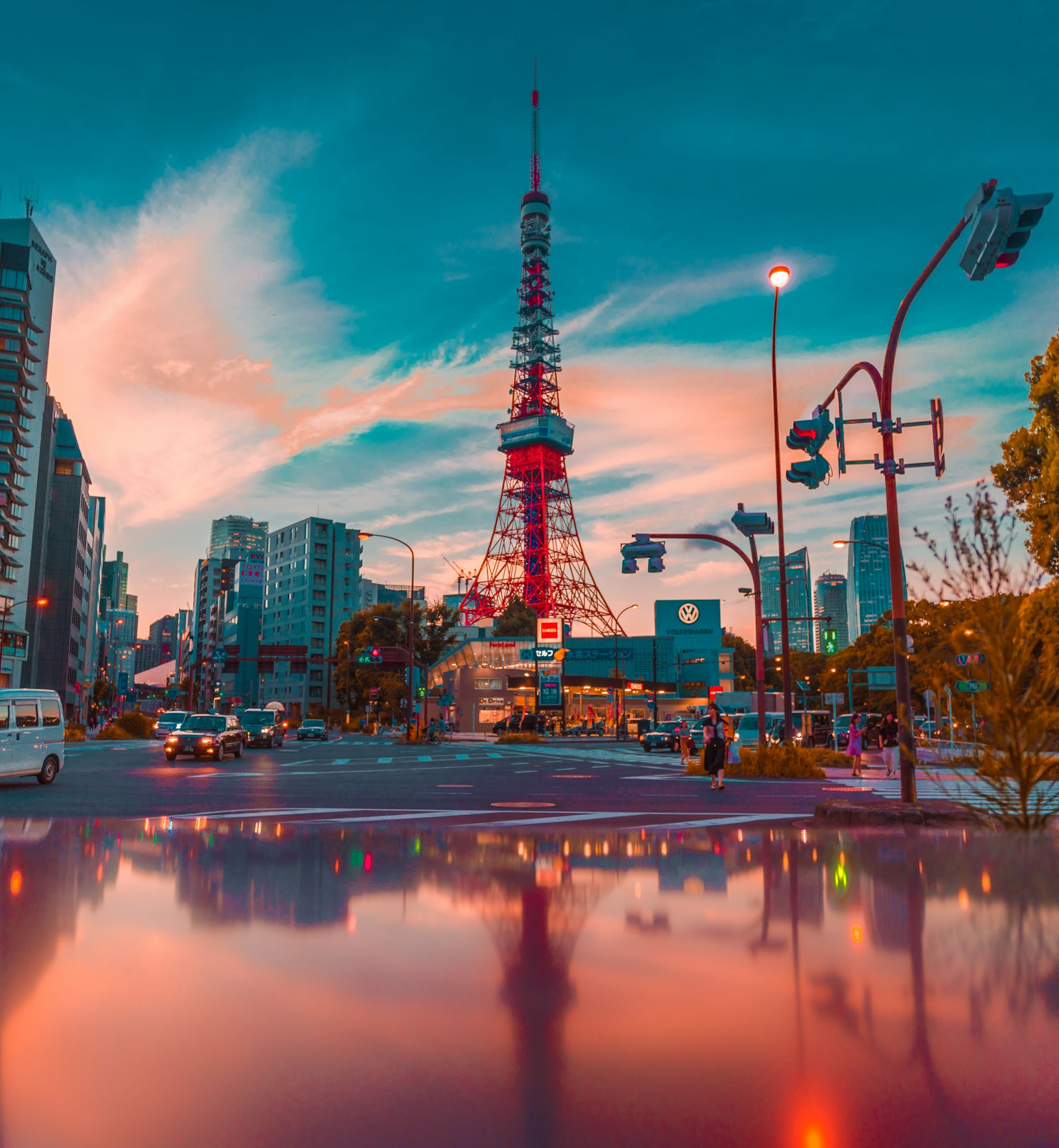 東京スカイツリータワー都市スカイライン空撮