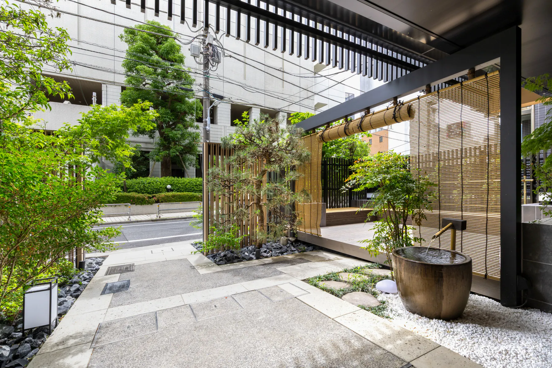 Front garden — Arrival approach