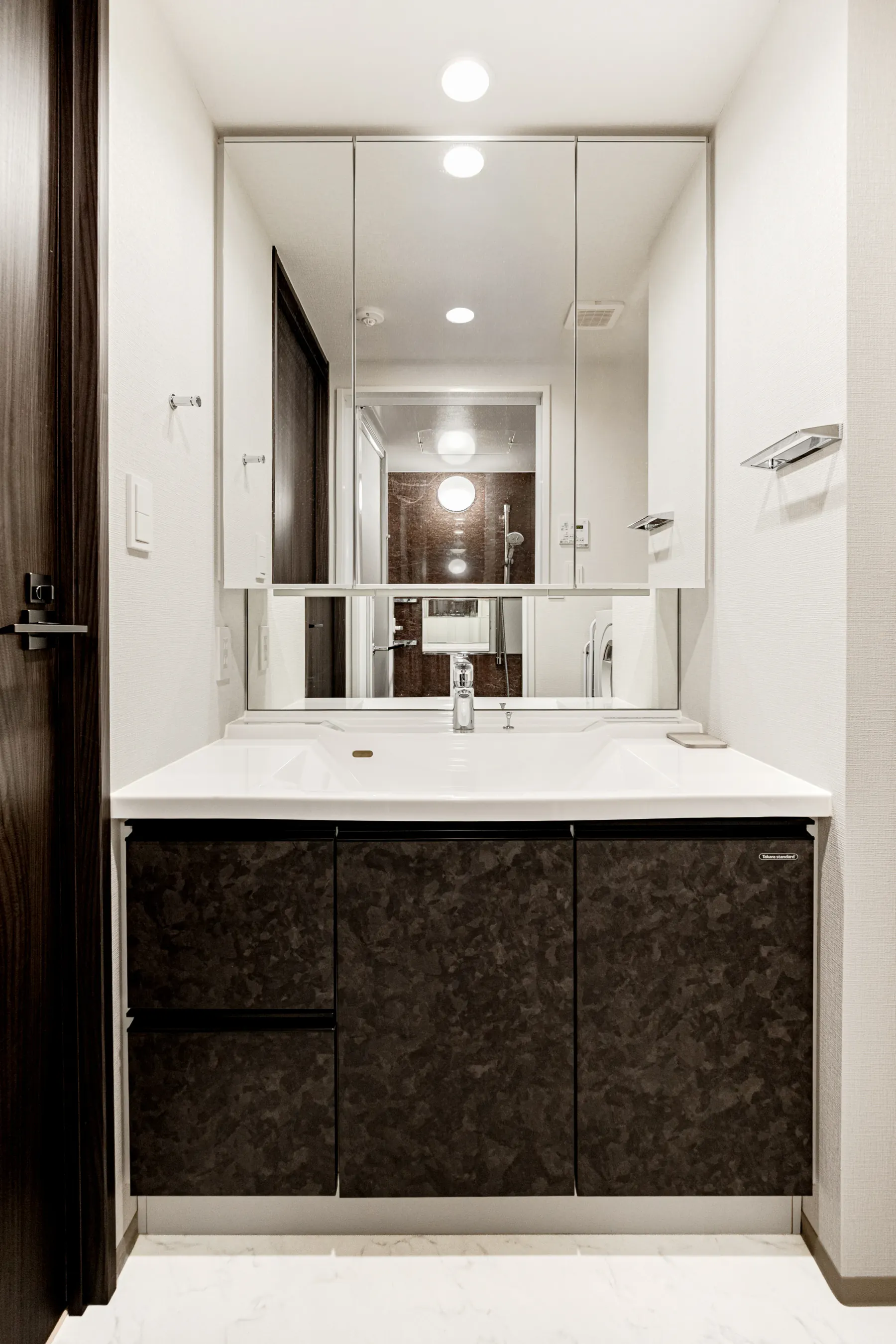 Type C · 3-Bedroom Suite: bathroom vanity sink mirror