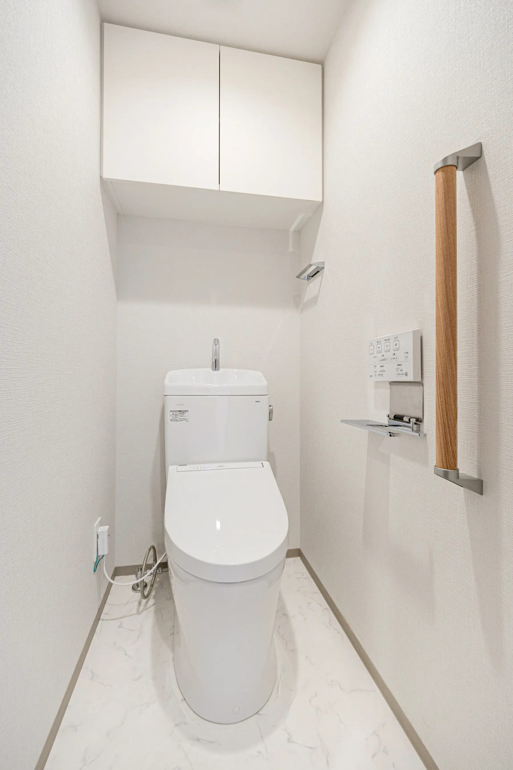 Type C · 3-Bedroom Suite: toilet room overhead cabinet